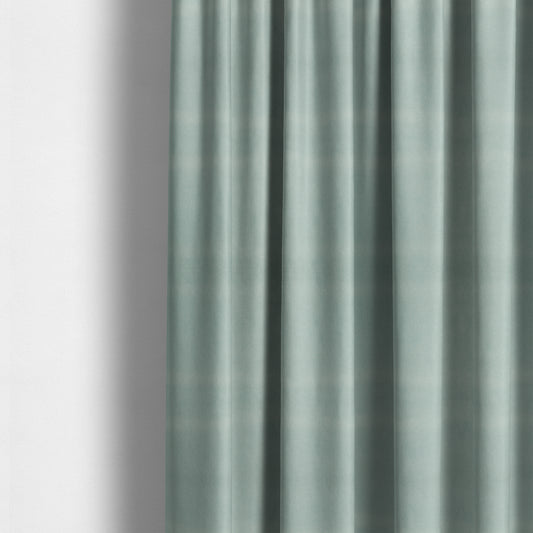 Samaya Cotton Velvet Soft Pastel Coloured Fabric In Sky Blue - Made To Measure Curtains