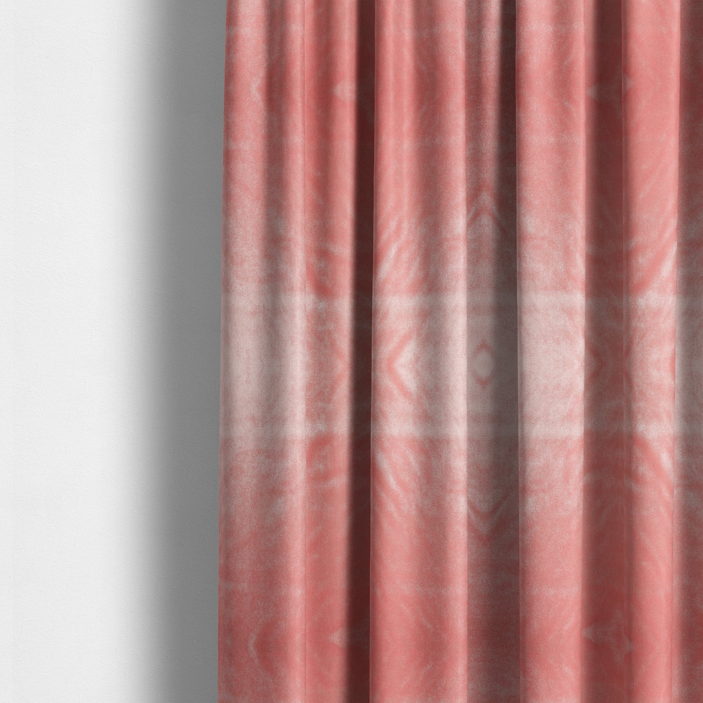 Savoy Lustrous Plain Velvet Upholstery Fabrics In Pink Colour - Made To Measure Curtains