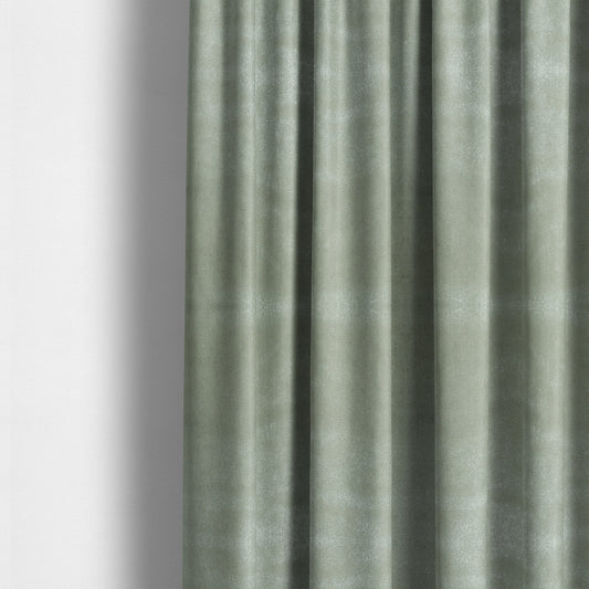 Savoy Lustrous Plain Velvet Upholstery Fabrics In Silver Colour - Made To Measure Curtains