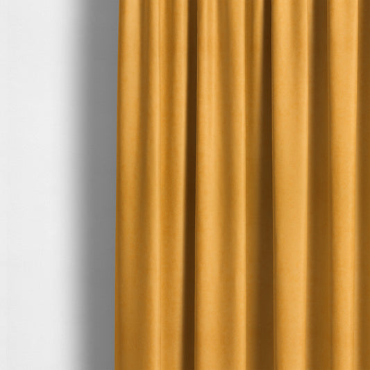 Sicily Soft Lightweight Low Pile Velvet Upholstery Fabric In Mango Colours - Made To Measure Curtains