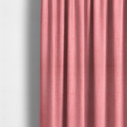 Sicily Soft Lightweight Low Pile Velvet Upholstery Fabric In Pink Colour - Made To Measure Curtains