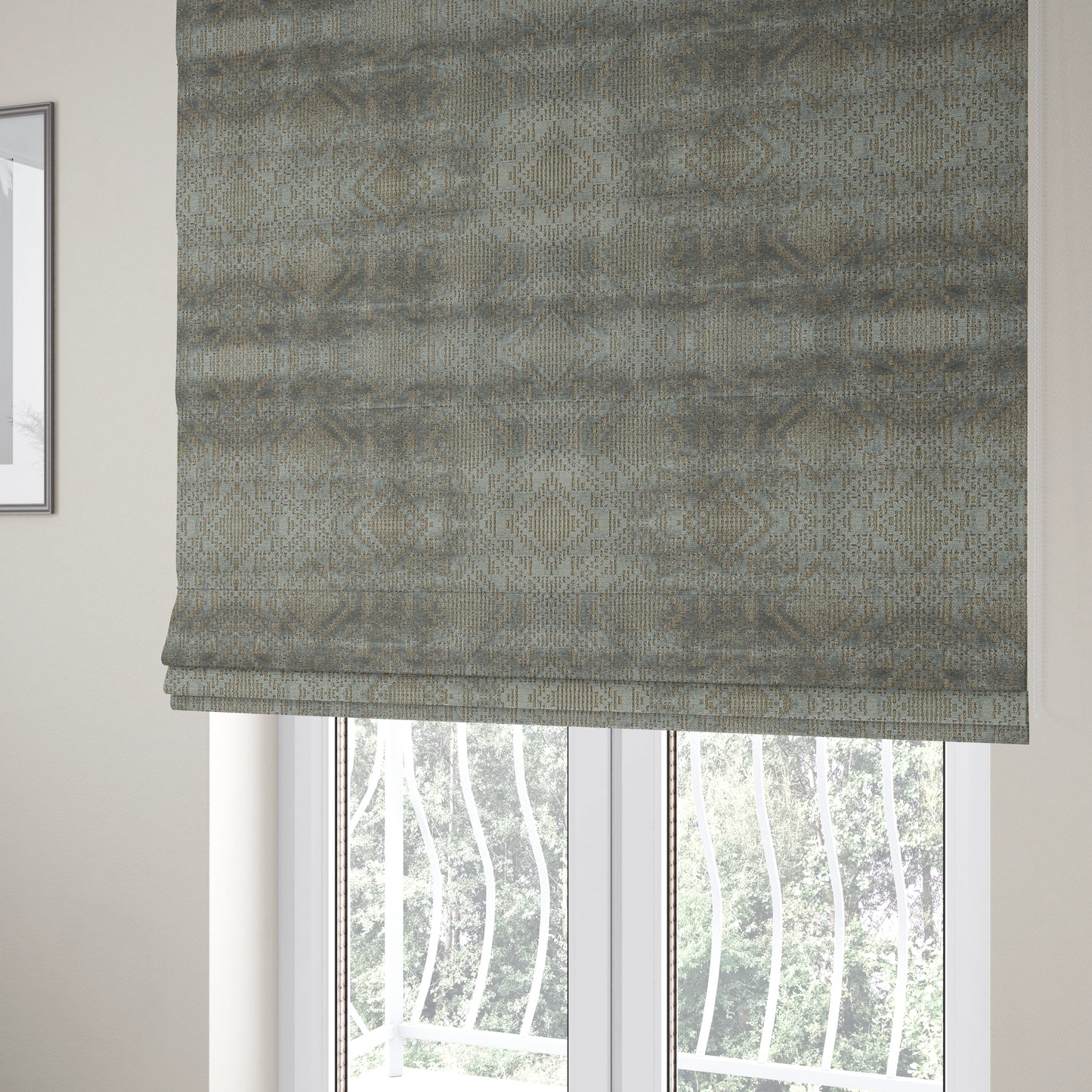 Sorata Velvet Textured Heavyweight Pattern Silver Grey Colour Velvet Upholstery Furnishing Fabric - Roman Blinds