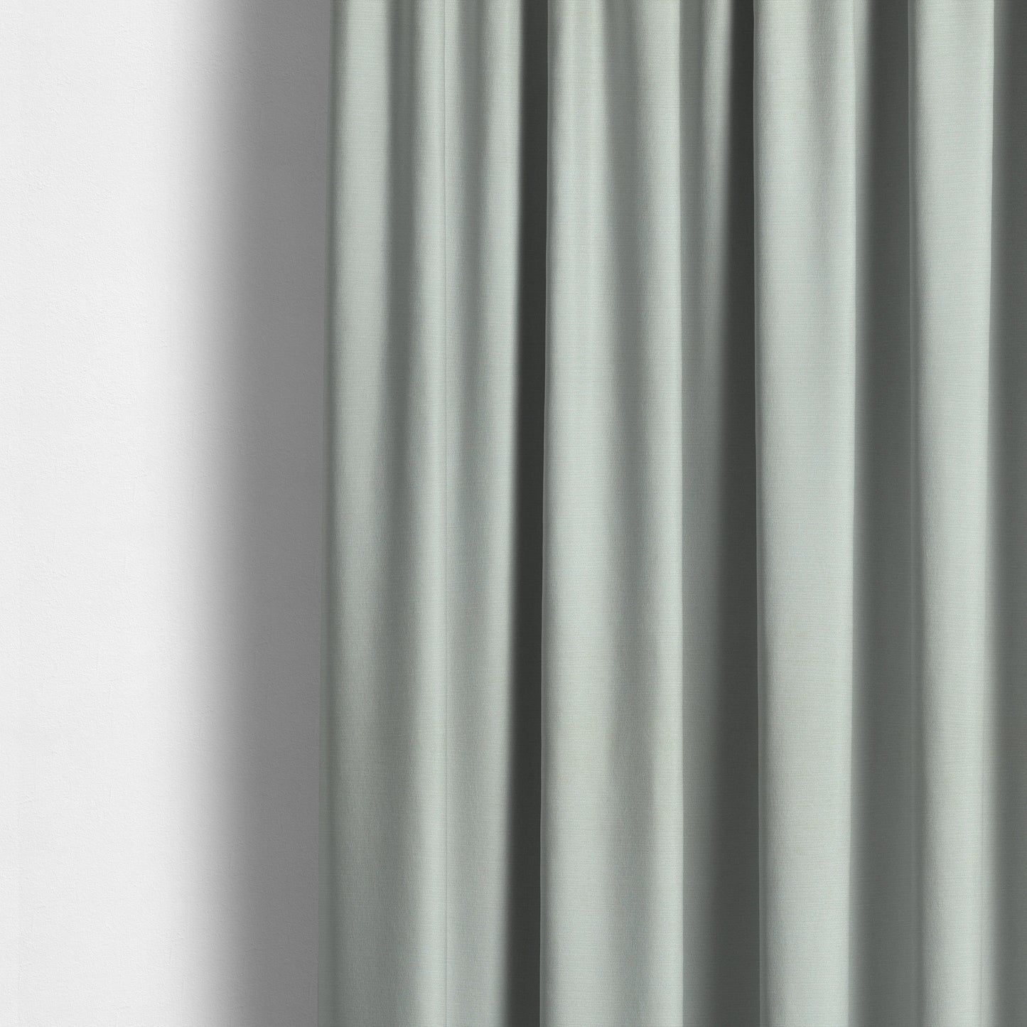 Sorento Luxurious Soft Low Pile Chenille Fabric White Colour Upholstery Fabrics - Made To Measure Curtains