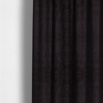 Sorento Luxurious Soft Low Pile Chenille Fabric Purple Colour Upholstery Fabrics - Made To Measure Curtains