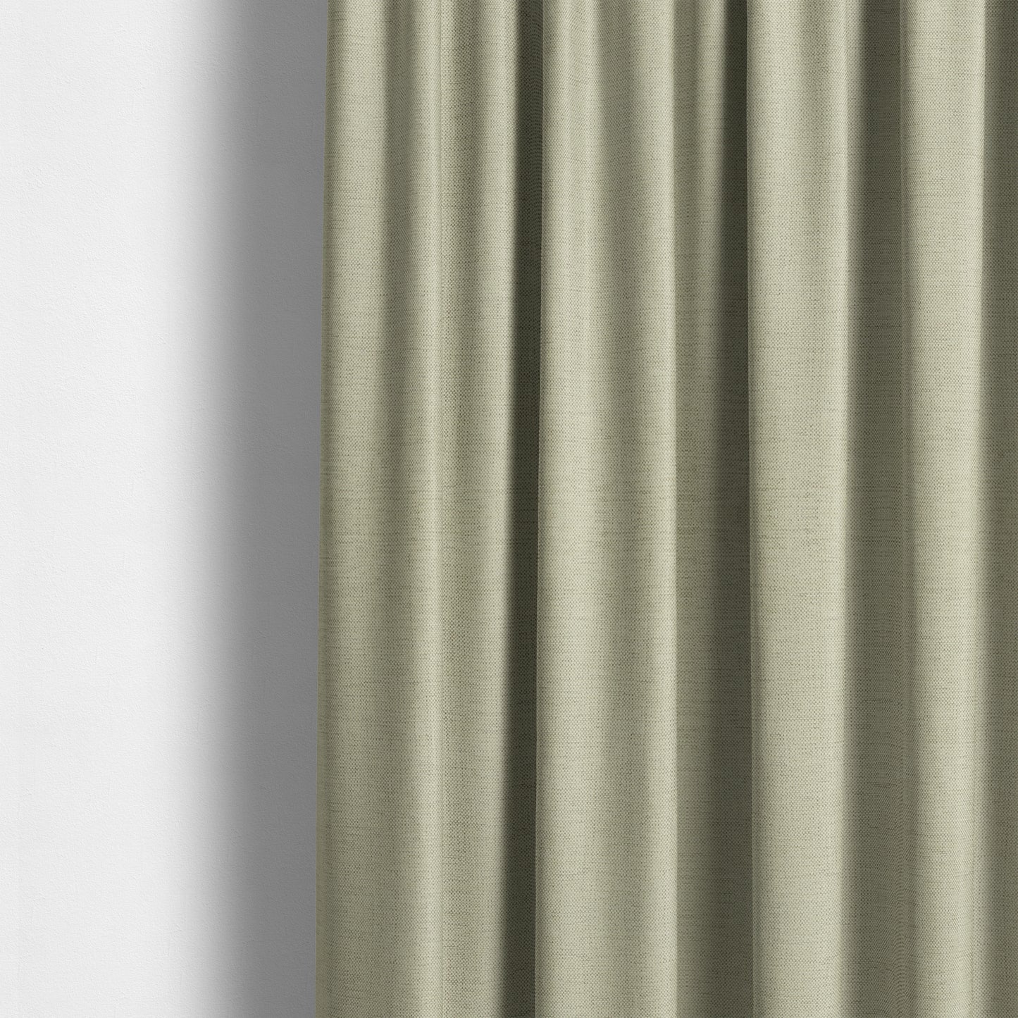 Tanga Superbly Soft Textured Plain Chenille Material Beige Colour Furnishing Upholstery Fabrics - Made To Measure Curtains