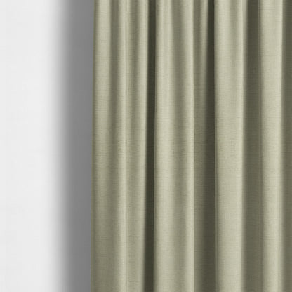 Tanga Superbly Soft Textured Plain Chenille Material Beige Colour Furnishing Upholstery Fabrics - Made To Measure Curtains