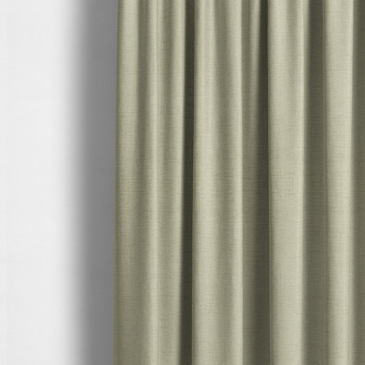 Tanga Superbly Soft Textured Plain Chenille Material Beige Colour Furnishing Upholstery Fabrics - Made To Measure Curtains