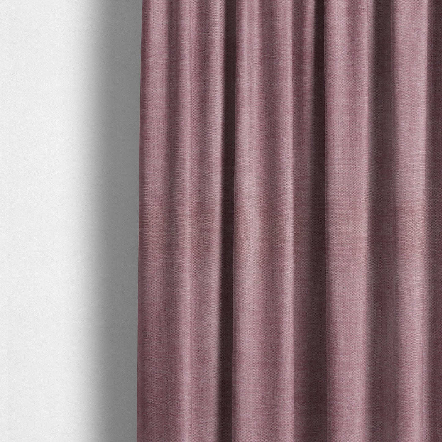 Tanga Superbly Soft Textured Plain Chenille Material Soft Pink Colour Furnishing Upholstery Fabrics - Made To Measure Curtains