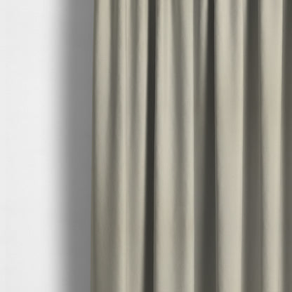 Tanisha Embossed Pattern Soft Velvet Upholstery Fabric In White Colour - Made To Measure Curtains