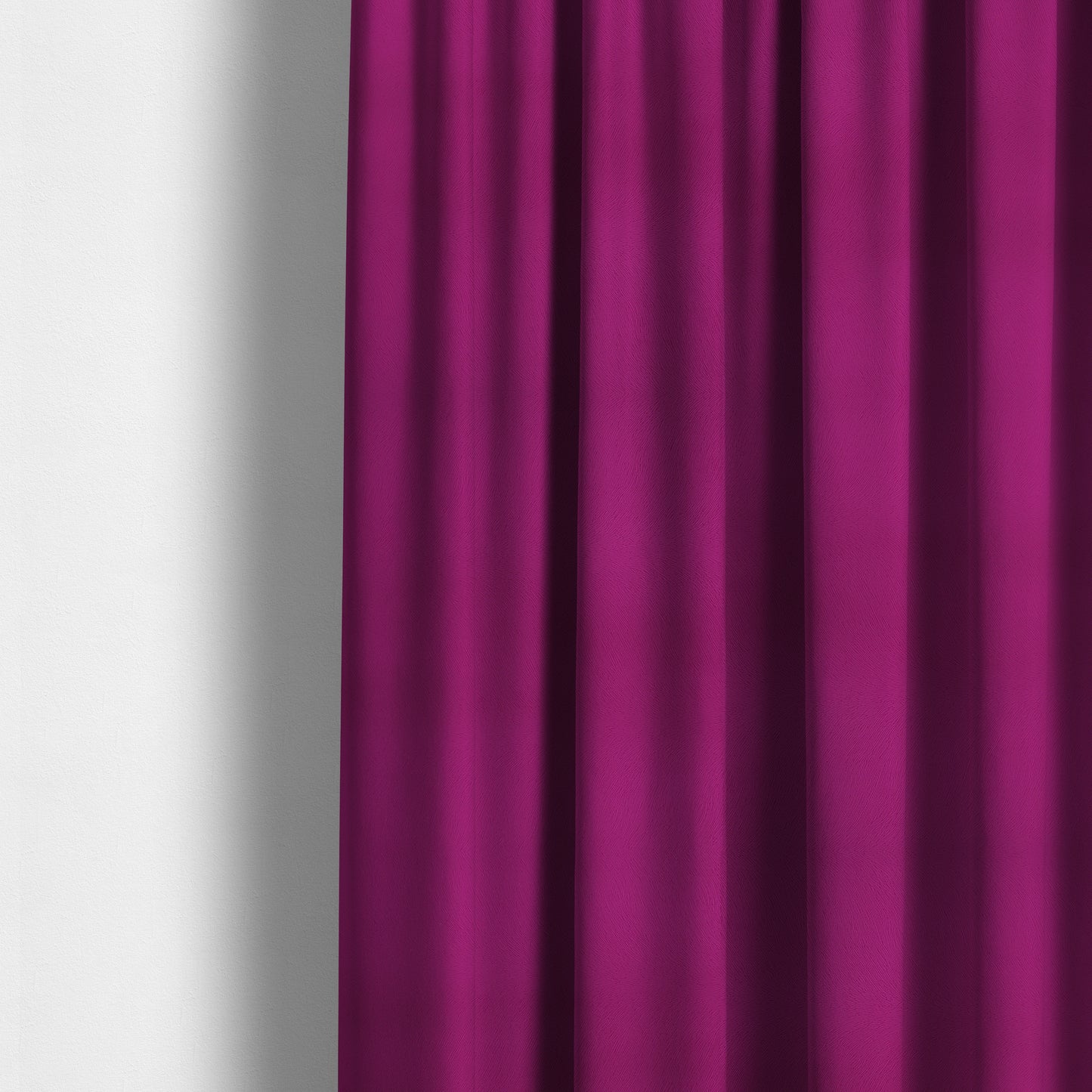 Tanisha Bright Pink Colour Soft Velvet Upholstery Fabric In Embossed Self Pattern Design - Made To Measure Curtains