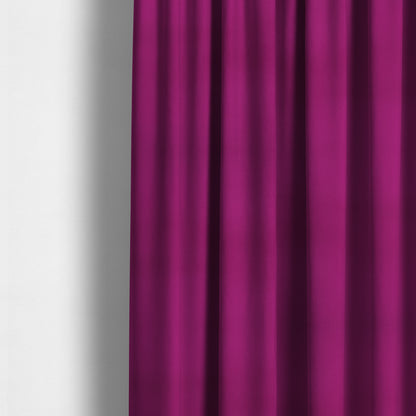 Tanisha Bright Pink Colour Soft Velvet Upholstery Fabric In Embossed Self Pattern Design - Made To Measure Curtains