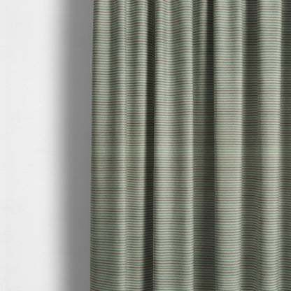 Turin Woven Chenille Textured Like Corduroy Upholstery Fabric In Grey Silver Colour - Made To Measure Curtains