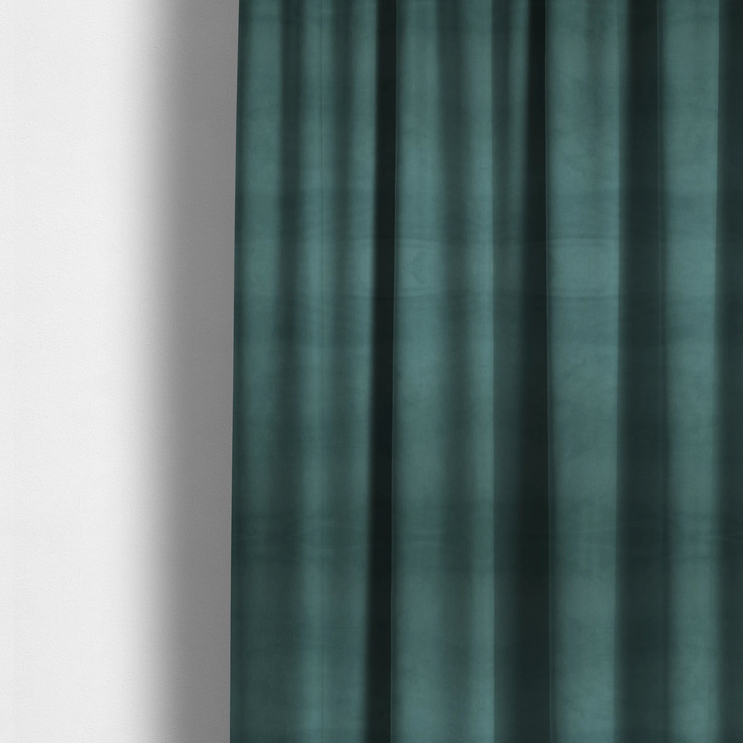 Venice Velvet Fabrics In Ocean Blue Colour Furnishing Upholstery Velvet Fabric - Made To Measure Curtains