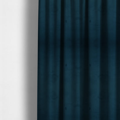 Venice Velvet Fabrics In Navy Blue Colour Furnishing Upholstery Velvet Fabric - Made To Measure Curtains