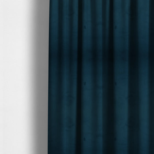 Venice Velvet Fabrics In Navy Blue Colour Furnishing Upholstery Velvet Fabric - Made To Measure Curtains