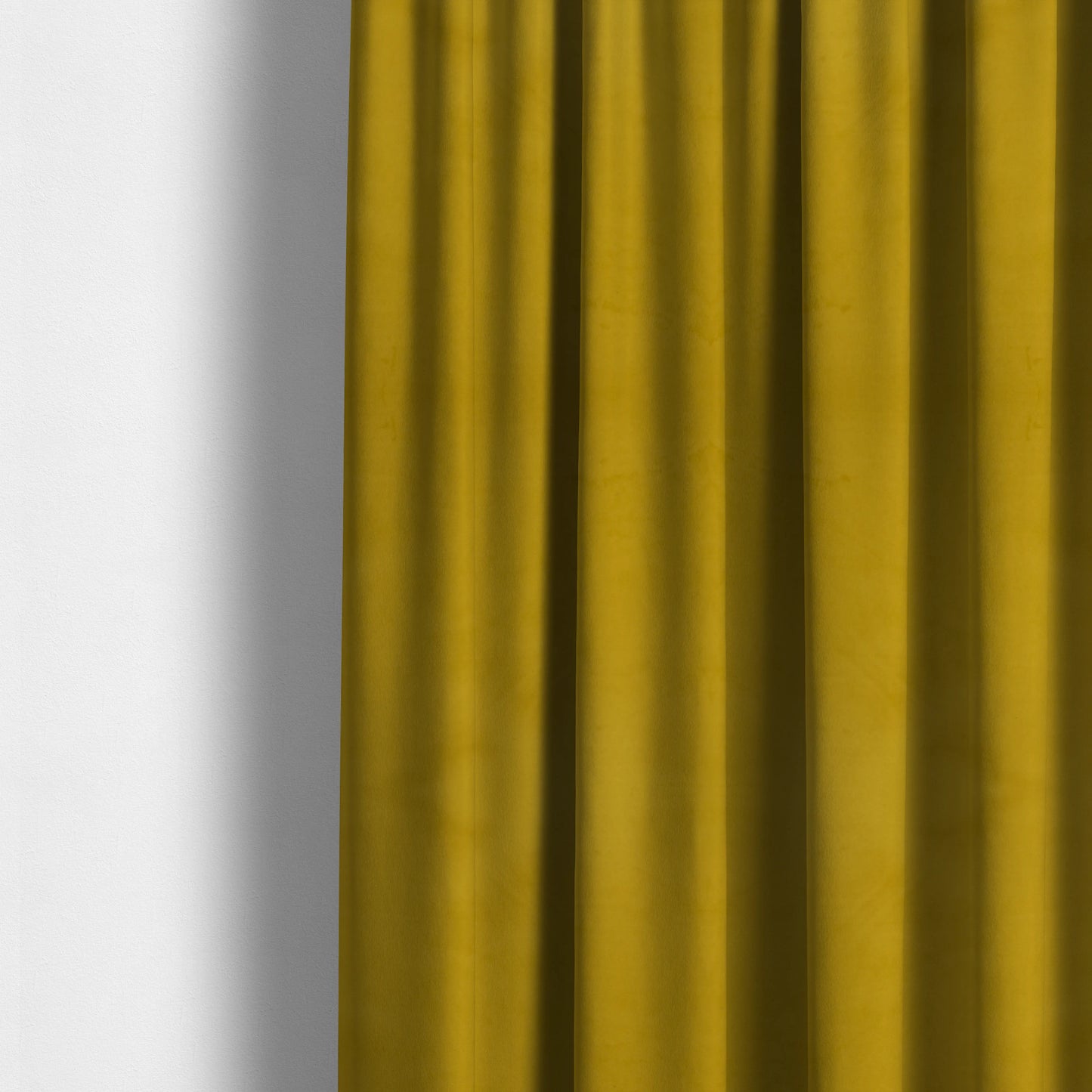 Venice Velvet Fabrics In Lemon Colour Furnishing Upholstery Velvet Fabric - Made To Measure Curtains