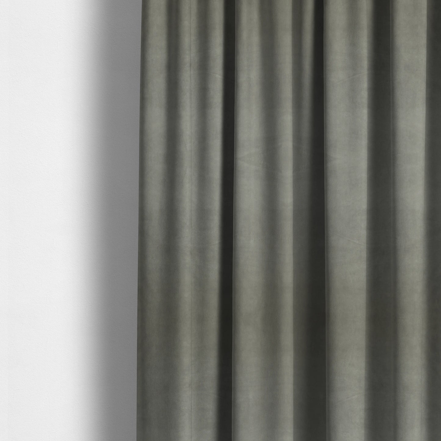 Venice Velvet Fabrics In Silver Colour Furnishing Upholstery Velvet Fabric - Made To Measure Curtains