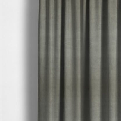 Venice Velvet Fabrics In Silver Colour Furnishing Upholstery Velvet Fabric - Made To Measure Curtains