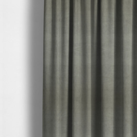 Venice Velvet Fabrics In Silver Colour Furnishing Upholstery Velvet Fabric - Made To Measure Curtains