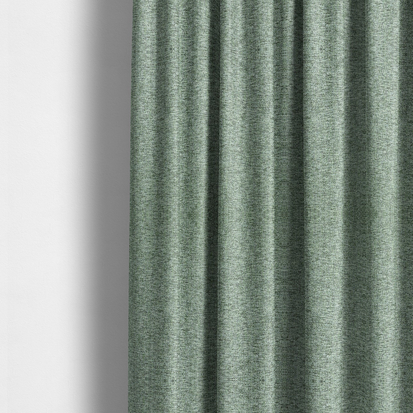 Verona Unique Textured Basket Weave Heavyweight Upholstery Fabric In Blue Green Colour - Made To Measure Curtains