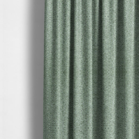 Verona Unique Textured Basket Weave Heavyweight Upholstery Fabric In Blue Green Colour - Made To Measure Curtains