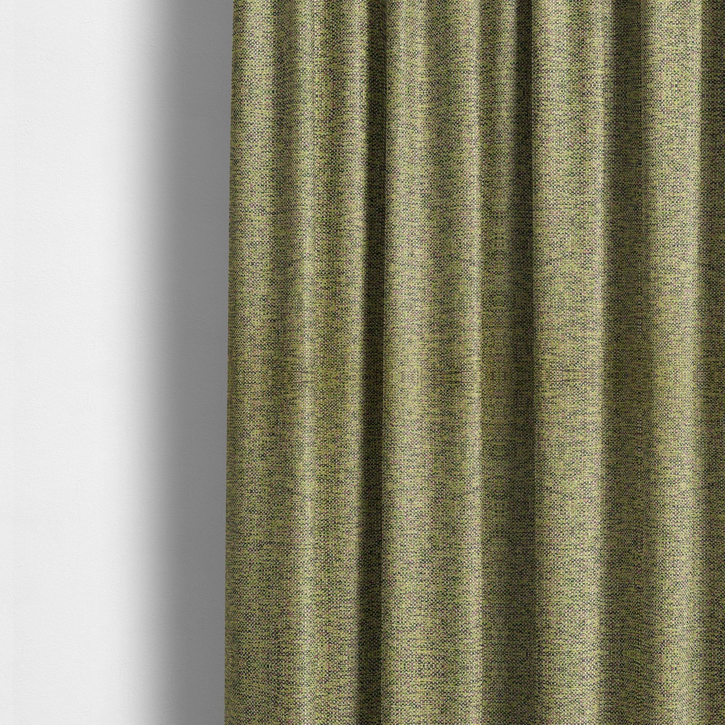 Verona Unique Textured Basket Weave Heavyweight Upholstery Fabric In Green Purple Colour - Made To Measure Curtains