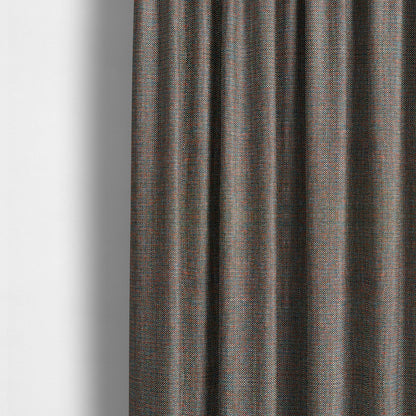 Verona Unique Textured Basket Weave Heavyweight Upholstery Fabric In Red Blue Green Colours - Made To Measure Curtains