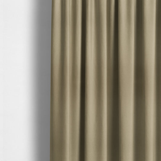 Wiltshire Plain Poly Cotton Flat Weave Upholstery Curtains Fabric In Beige Colour - Made To Measure Curtains