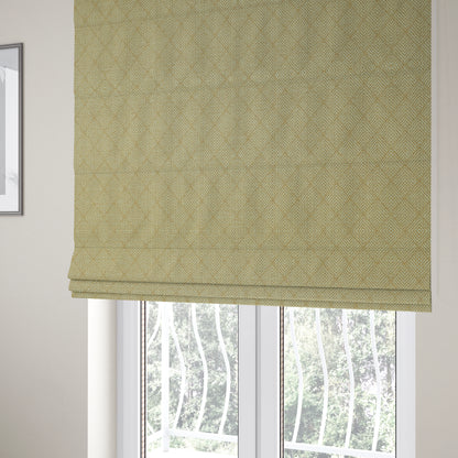 Woodland Semi Plain Chenille Textured Durable Upholstery Fabric In Beige - Roman Blinds