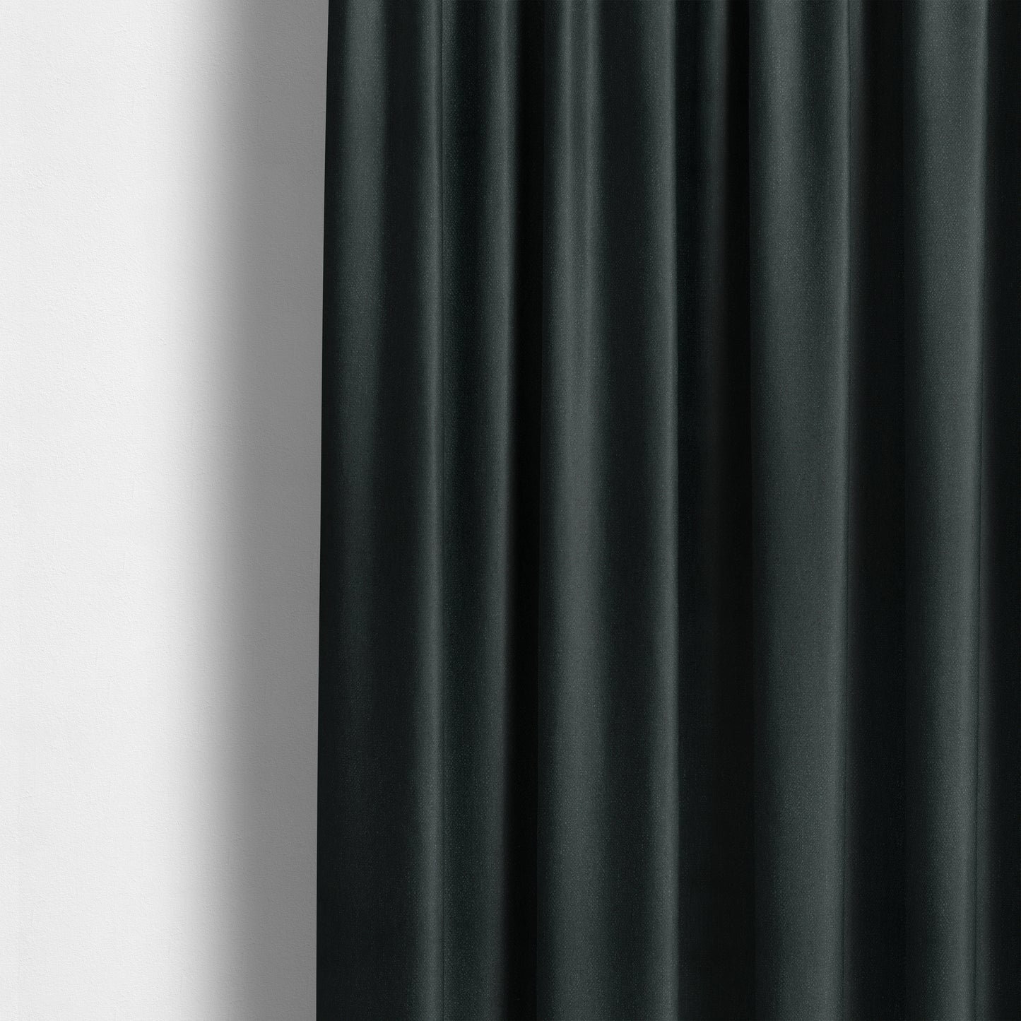 Yolando Textured Fabric Black Colour Upholstery Furnishing Fabric - Made To Measure Curtains