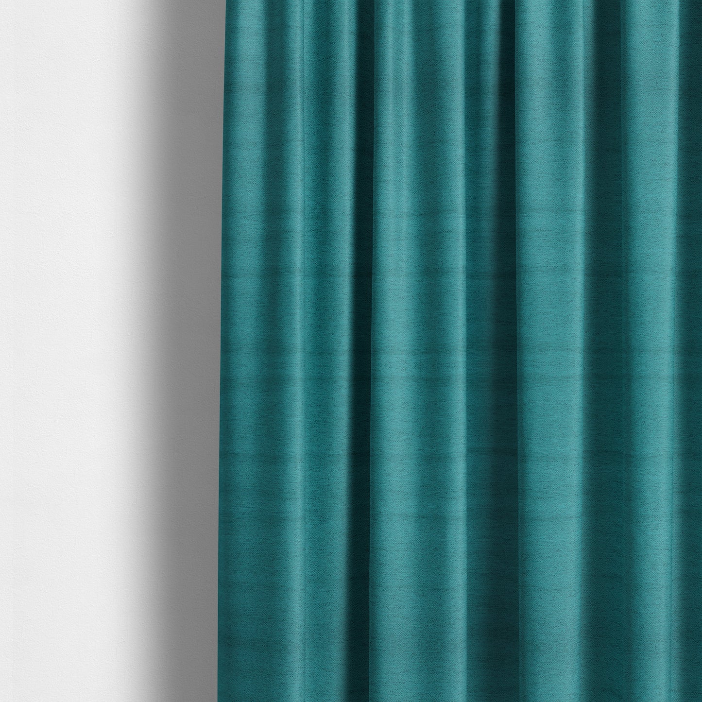 Yolando Textured Fabric Blue Teal Colour Upholstery Furnishing Fabric - Made To Measure Curtains