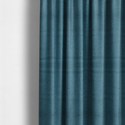 Yolando Textured Fabric Blue Colour Upholstery Furnishing Fabric - Made To Measure Curtains