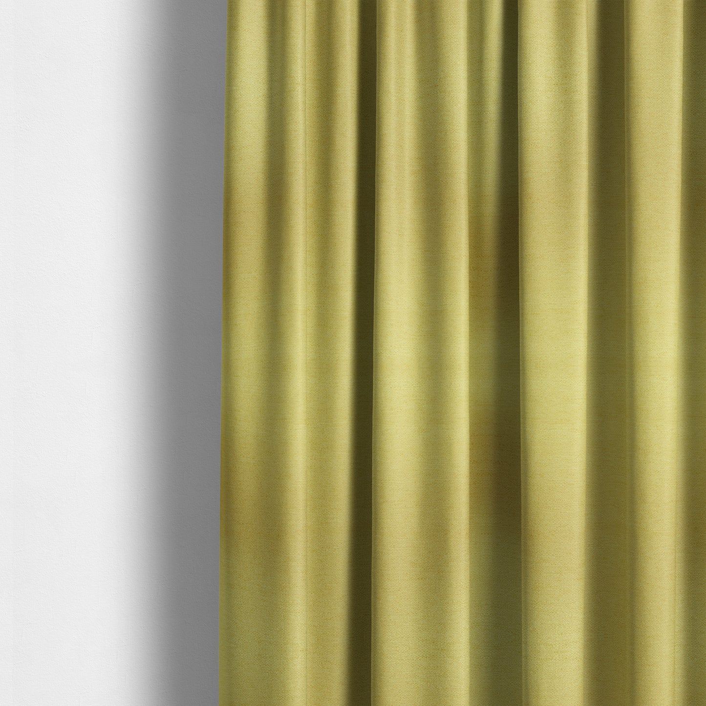 Yolando Textured Fabric Yellow Colour Upholstery Furnishing Fabric - Made To Measure Curtains