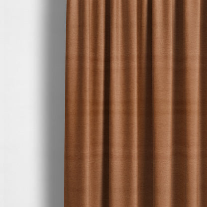 Yolando Textured Fabric Orange Colour Upholstery Furnishing Fabric - Made To Measure Curtains