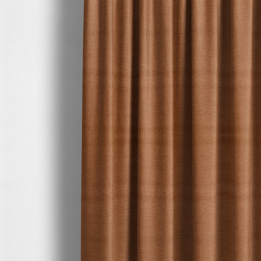 Yolando Textured Fabric Orange Colour Upholstery Furnishing Fabric - Made To Measure Curtains