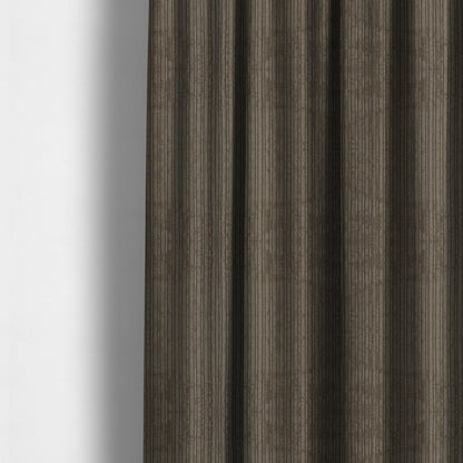 York High Low Corduroy Fabric In Coffee Mocha Colour - Made To Measure Curtains