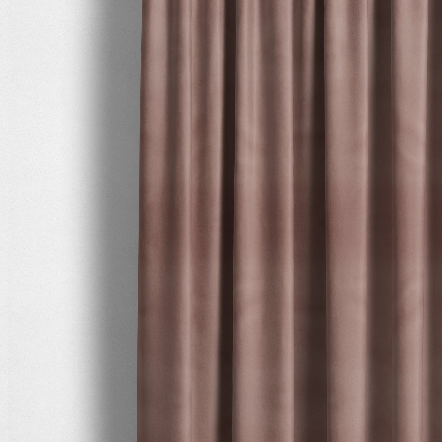 Zouk Plain Durable Velvet Brushed Cotton Effect Upholstery Fabric Lavender Purple Colour - Made To Measure Curtains