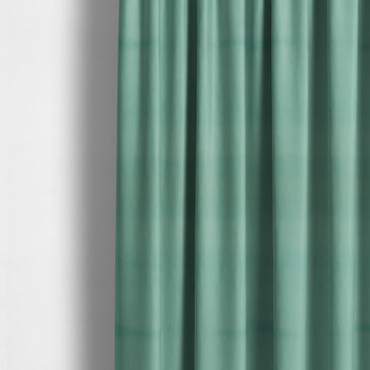 Zouk Plain Durable Velvet Brushed Cotton Effect Upholstery Fabric Sapphire Blue Colour - Made To Measure Curtains