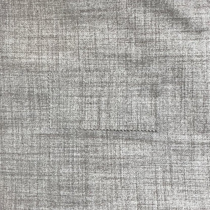 Kashmir Wool Effect Chenille Fabric In Grey Colour JO-107 - Made To Measure Curtains