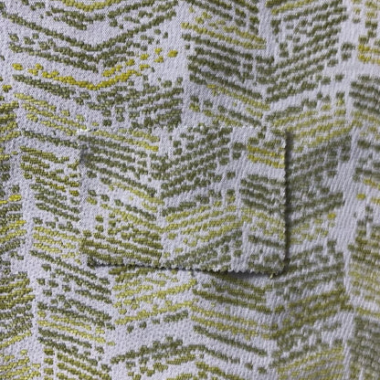 Small Stripe Pattern Lime Green Colour Chenille Upholstery Fabric JO-863 - Roman Blinds