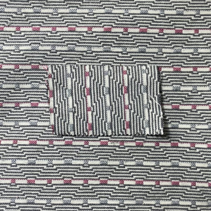 Striped Pattern Cream Grey Pink Colour Furnishing Upholstery Fabric JO-1064 - Handmade Cushions