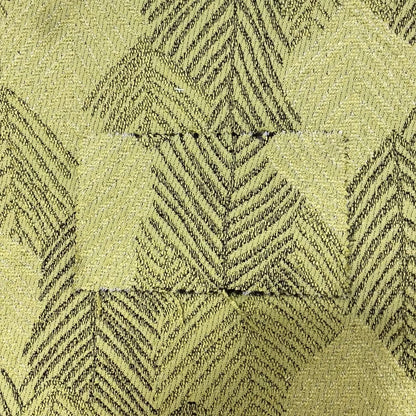 Piccadilly Collection Leaf Floral Pattern Woven Upholstery Green Chenille Fabric JO-142 - Made To Measure Curtains