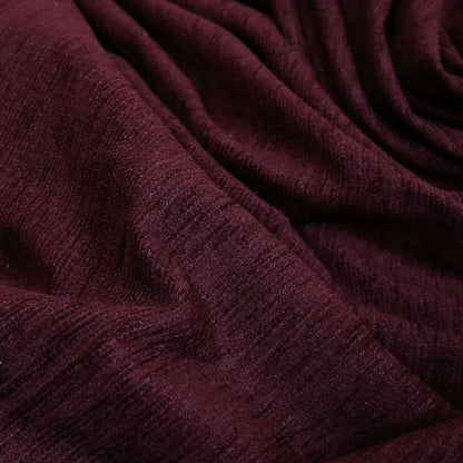 Luxury Soft Plain Upholstery Chenille Fabric Purple Colour 070315-02