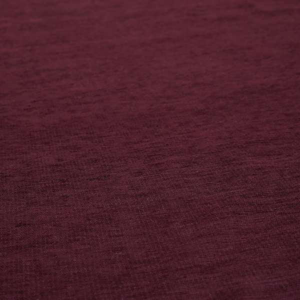 Luxury Soft Plain Upholstery Chenille Fabric Purple Colour 070315-02