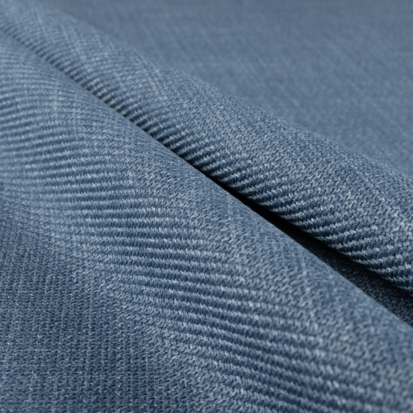 Narvik Weave Textured Water Repellent Treated Material Arctic Blue Colour Upholstery Fabric CTR-2126