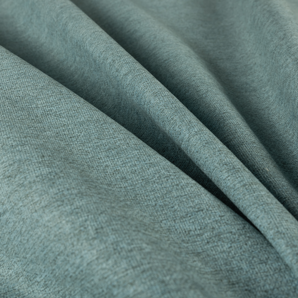 Eddison Soft Weave Water Repellent Treated Material Blue Colour Upholstery Fabric CTR-1349 - Made To Measure Curtains