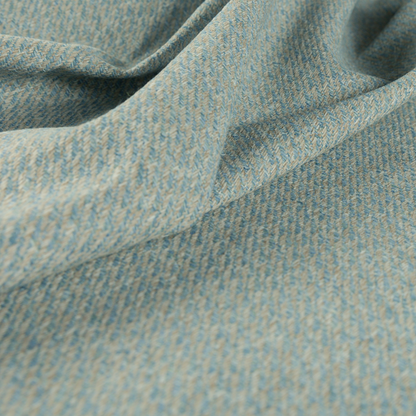 Sunrise Textured Chenille Clean Easy Blue Upholstery Fabric CTR-1570