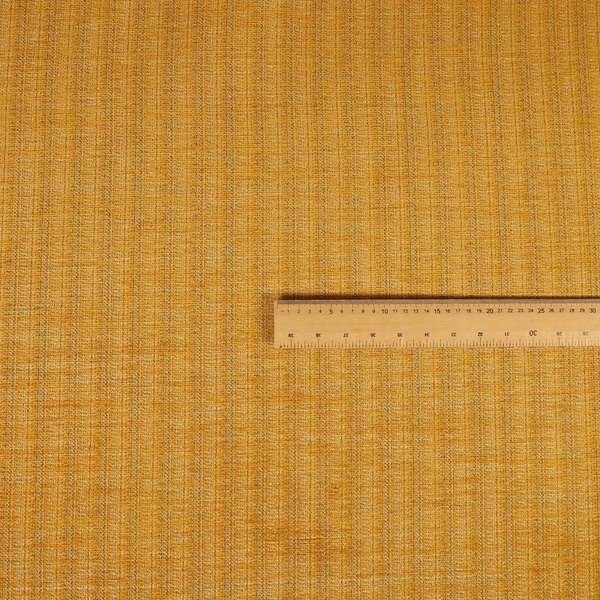 Superbly Soft Textured Plain Chenille Material Yellow Colour Furnishing Upholstery Fabrics 211020-10