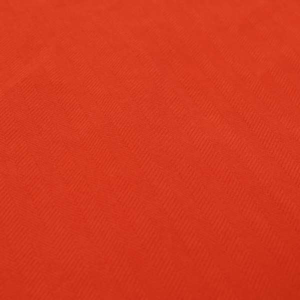 Aldwych Herringbone Soft Wool Textured Chenille Material Red Furnishing Fabric - Made To Measure Curtains