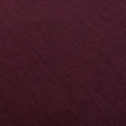 Aldwych Herringbone Soft Wool Textured Chenille Material Purple Furnishing Fabric - Made To Measure Curtains